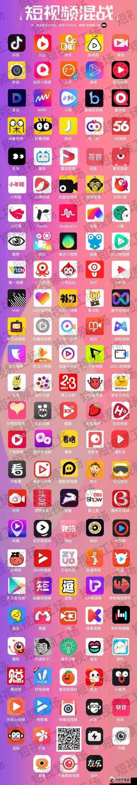 成品短视频app