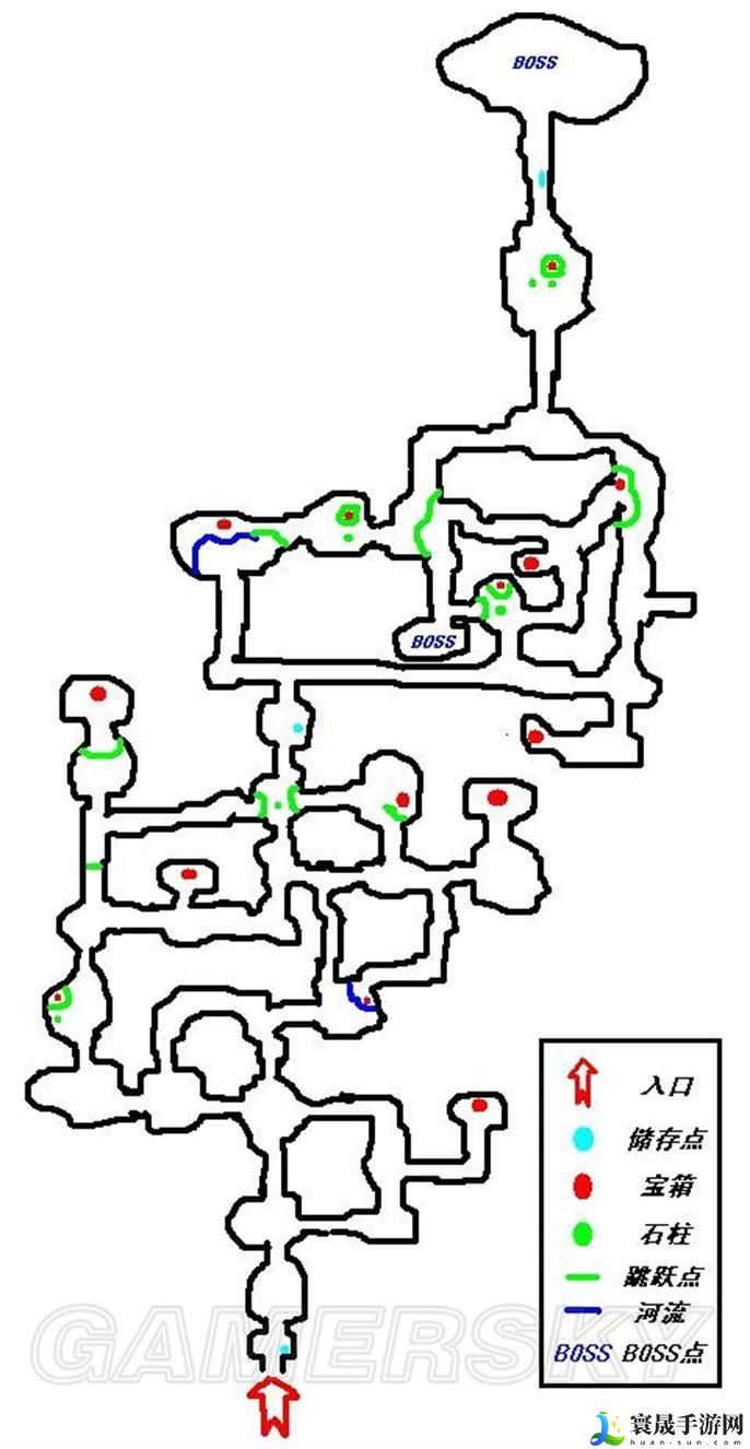 伊苏6纳比斯汀的方舟绿水洞地图怎么走-绿水洞地图路线图