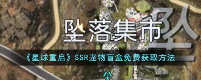 星球重启SSR宠物盲盒免费怎么获得 SSR宠物盲盒免费获取方法