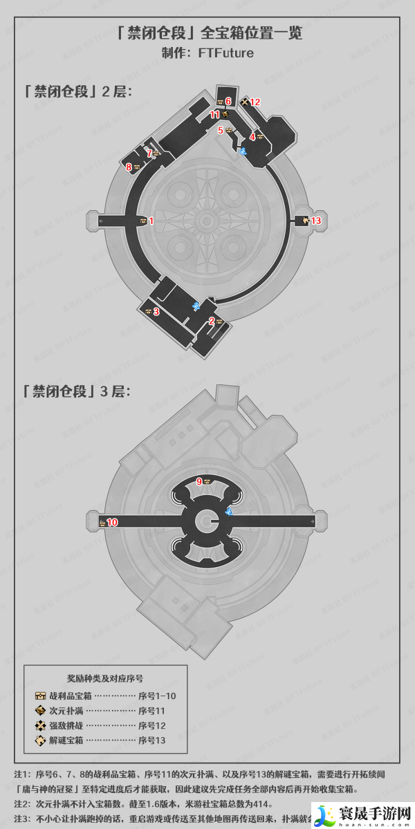 崩坏星穹铁道1.6禁闭舱段宝箱都在哪里-禁闭舱段宝箱地点合集