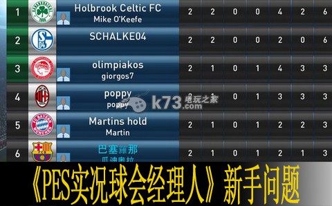 PES实况球会经理人新手问题汇总 提高战斗效率和胜率